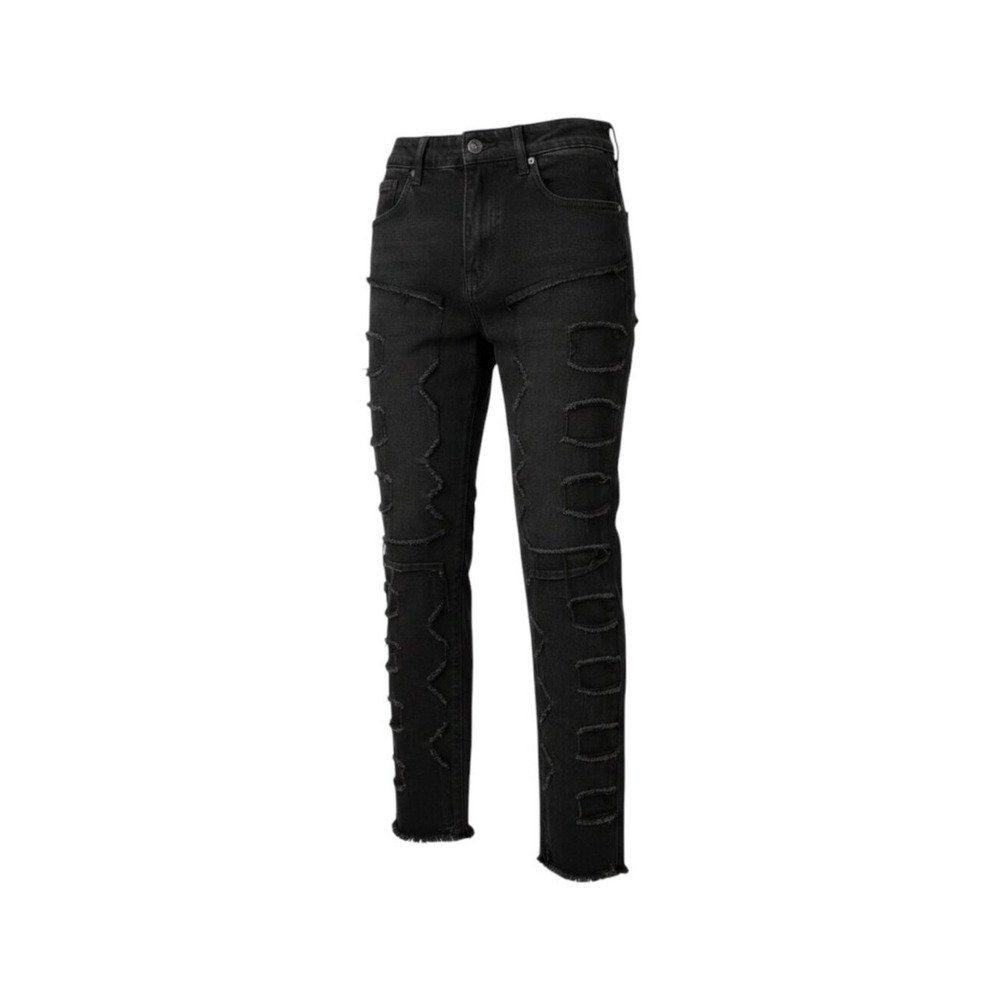 Women's Distressed Black Jeans Women Size 30